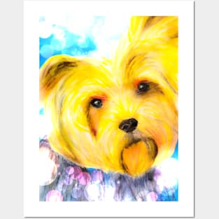 Yorkie Posters and Art